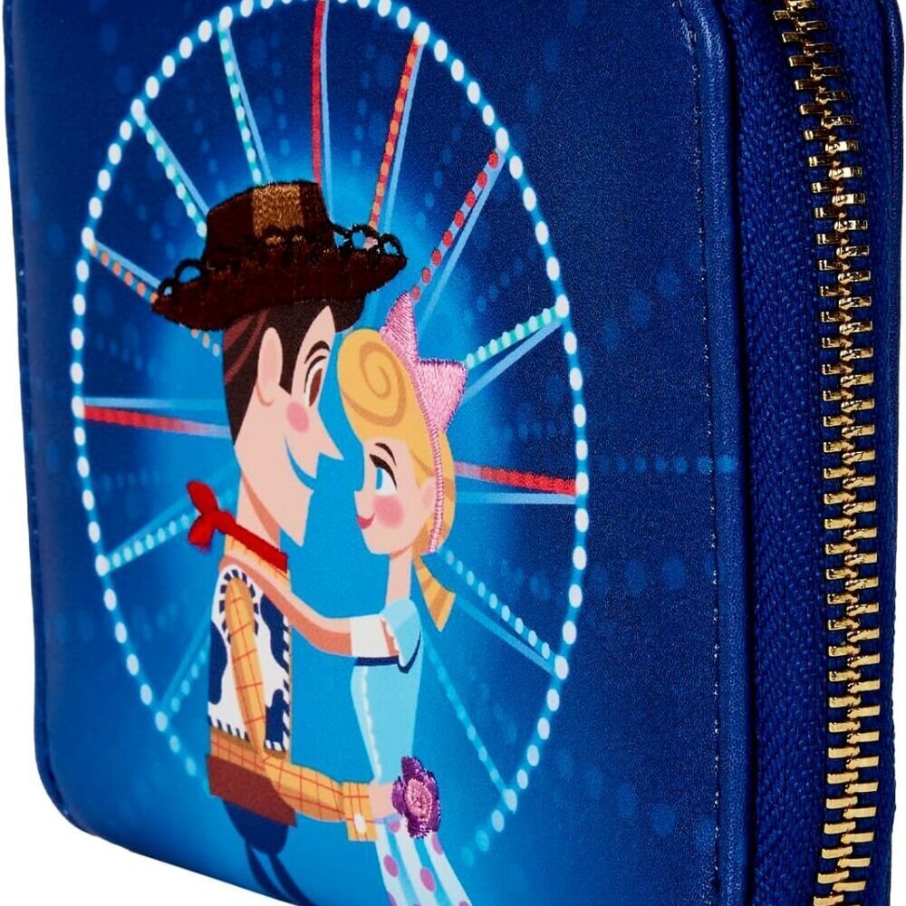 Toy Story Wallet Faux Leather Zip Around Cartoon Style Womens Gift - Picture 3 of 5